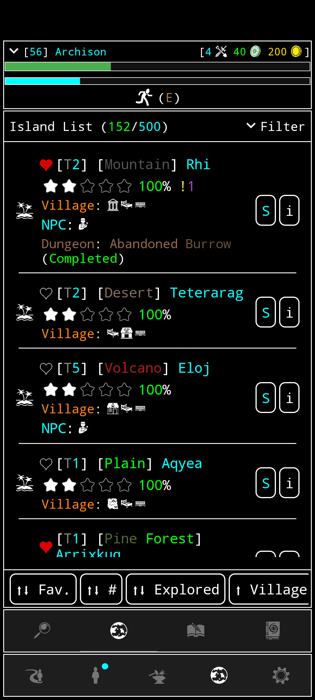 RAR: Islands